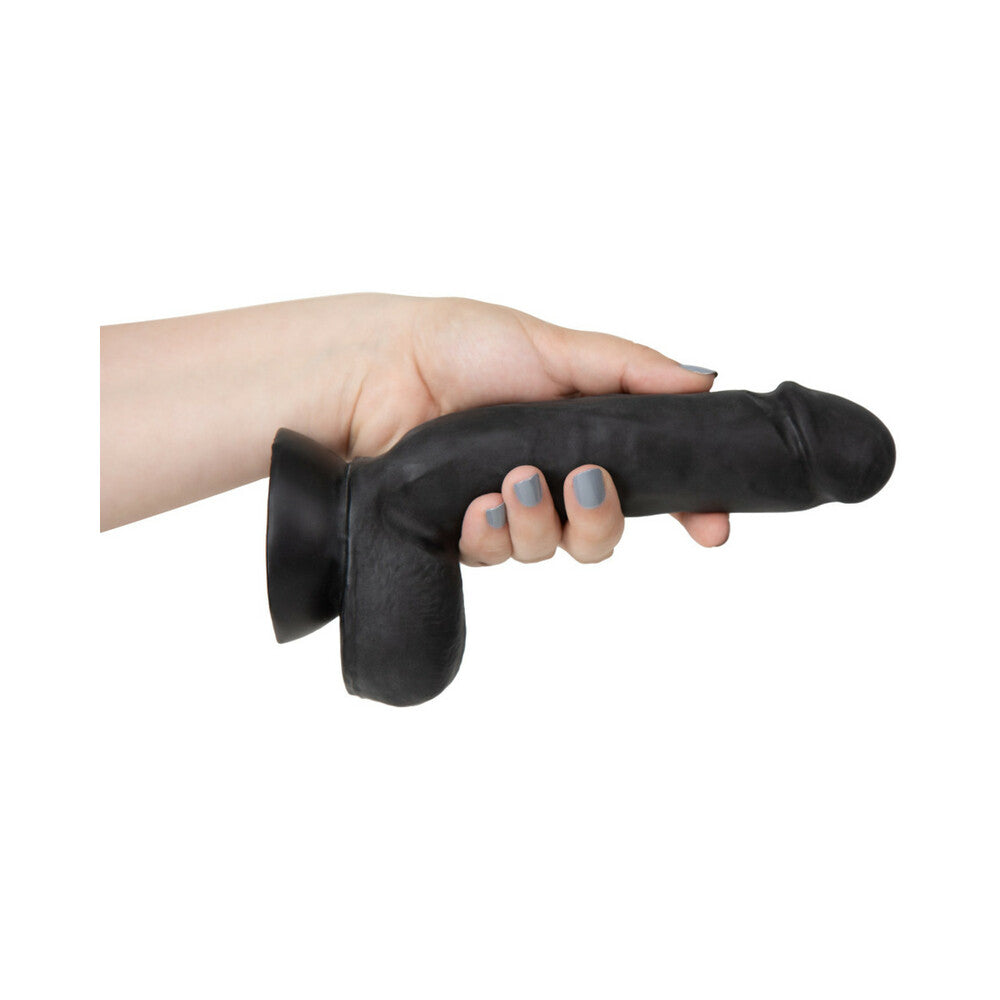 Au Natural - Bold - Pound - 8.5 Inch Dildo -  Black