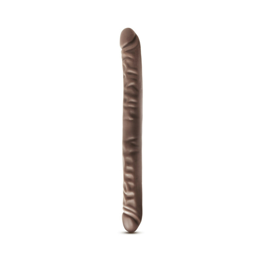 Dr. Skin - 18 Inch Double Dildo - Chocolate