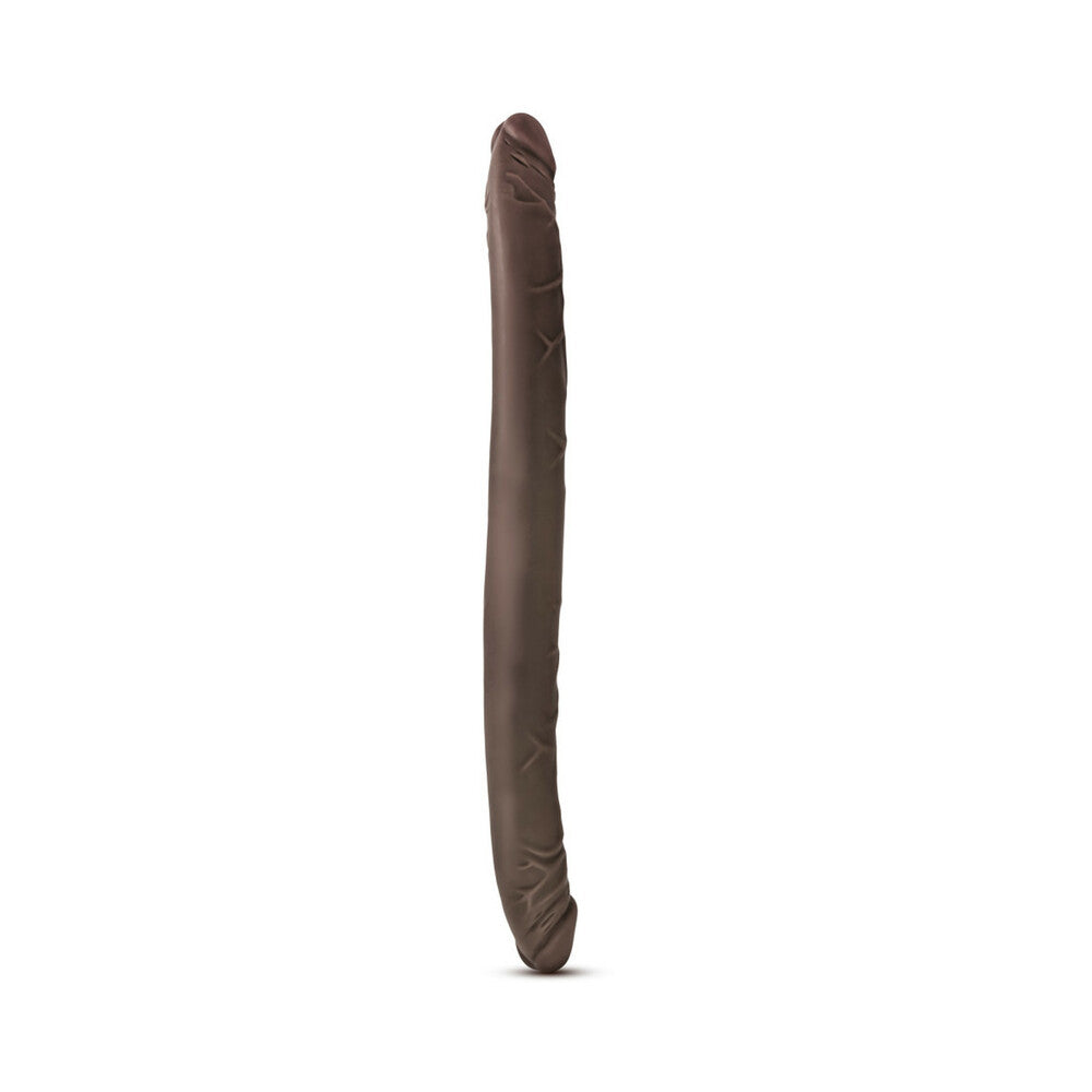 Dr Skin 16 Inches Double Dildo Chocolate Brown