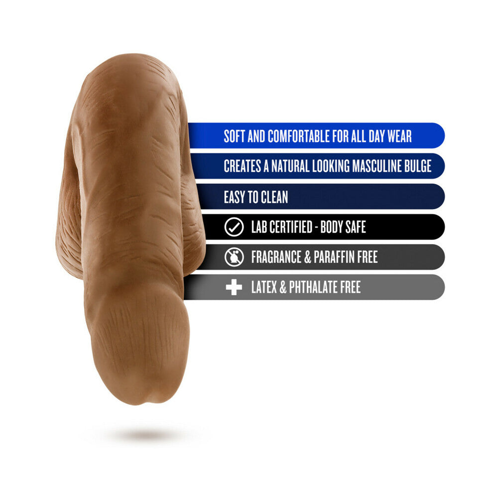 Performance 5 Inches Packer Mocha Tan Dildo