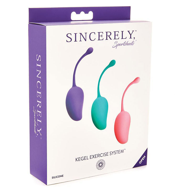 Sincerely Sportsheets Kegel Exercise System 3pk N