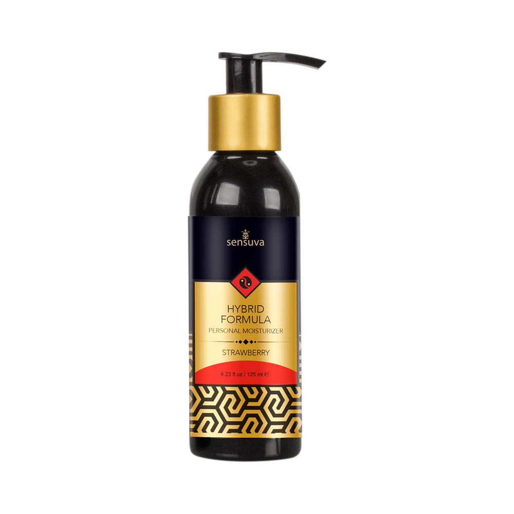 Sensuva Hybrid Personal Moisturizer - Strawberry 4 Fl. Oz. Bottle
