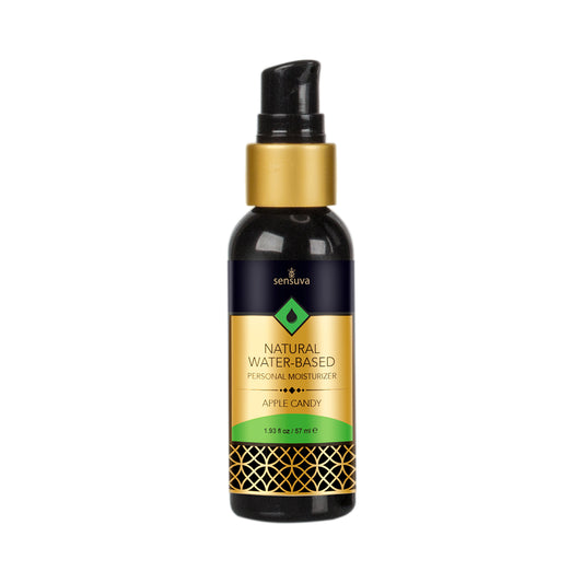 Sensuva Natural Water-based Personal Moisturizer - Apple Candy 2 Fl. Oz. Bottle