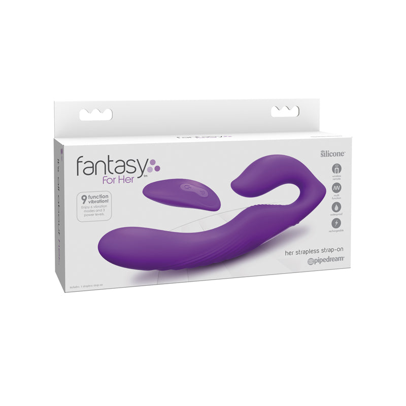 Fantasy for Her Ultimate Strapless Strap On - Purple