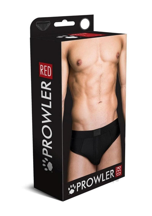 Prowler Red Ass Less Brief Blk Sm