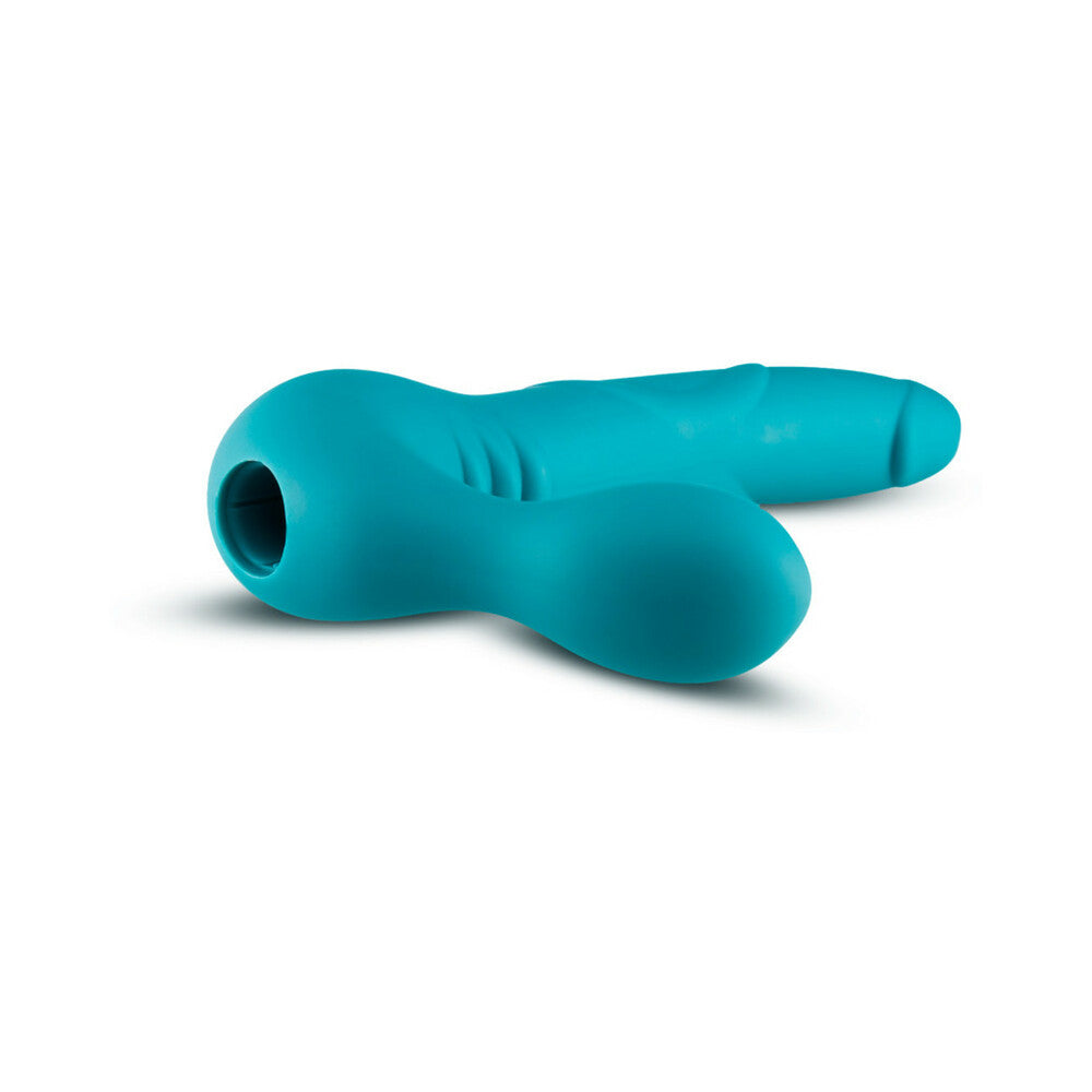 Temptasia Luna Strapless Silicone Dildo Teal