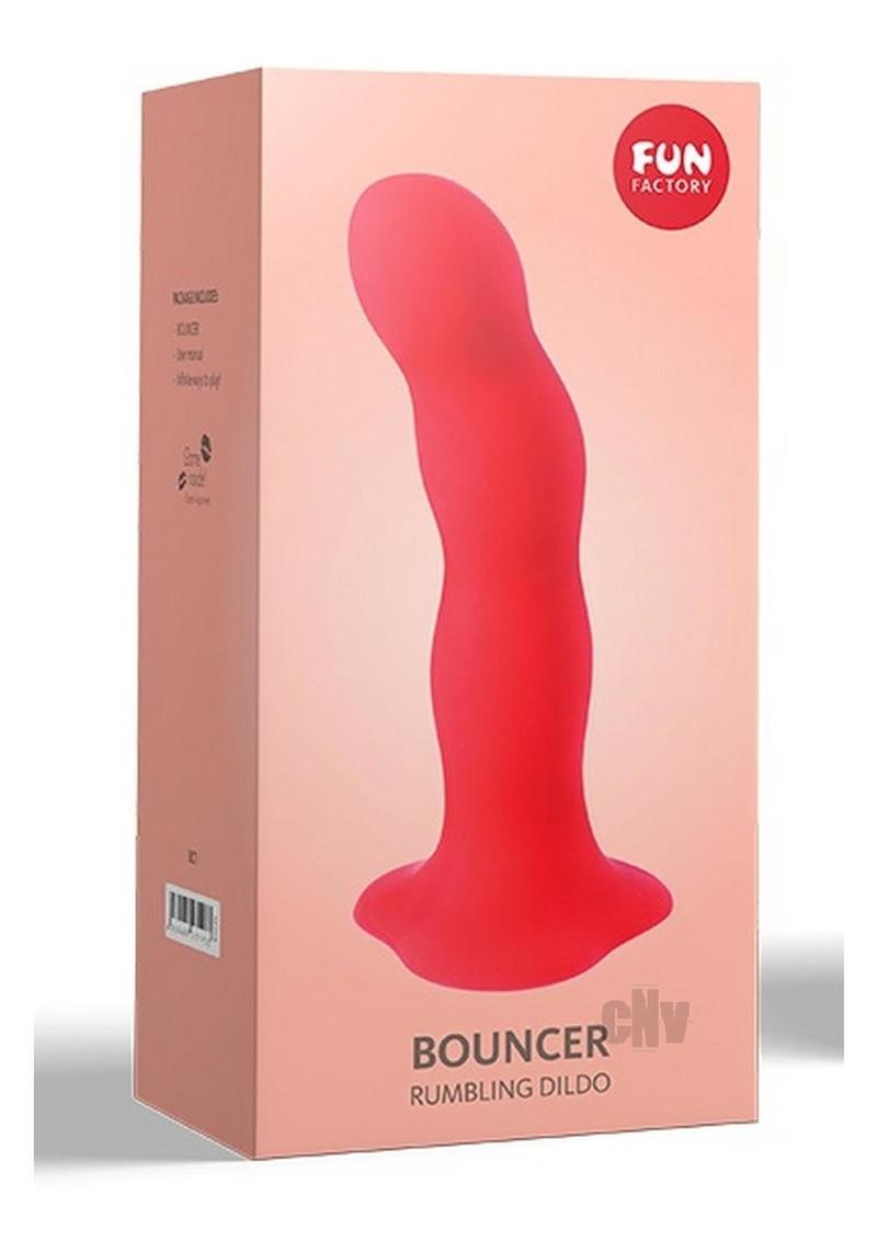 Fun Factory Bouncer 7' Weighted Ball Dildo - Red