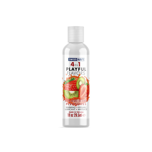4 In 1 Playful Flavors Strawberry-kiwi Pleasures 1 Oz.