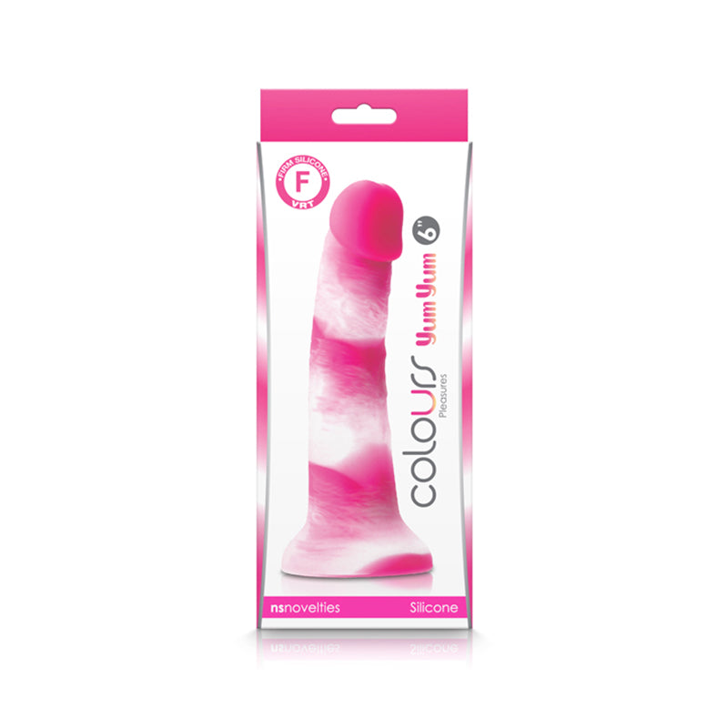 Colours Pleasures Yum Yum 6" Dildo - Pink