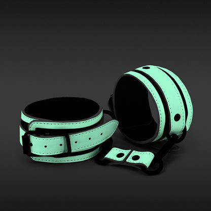 Glo Bondage Ankle Cuff Green