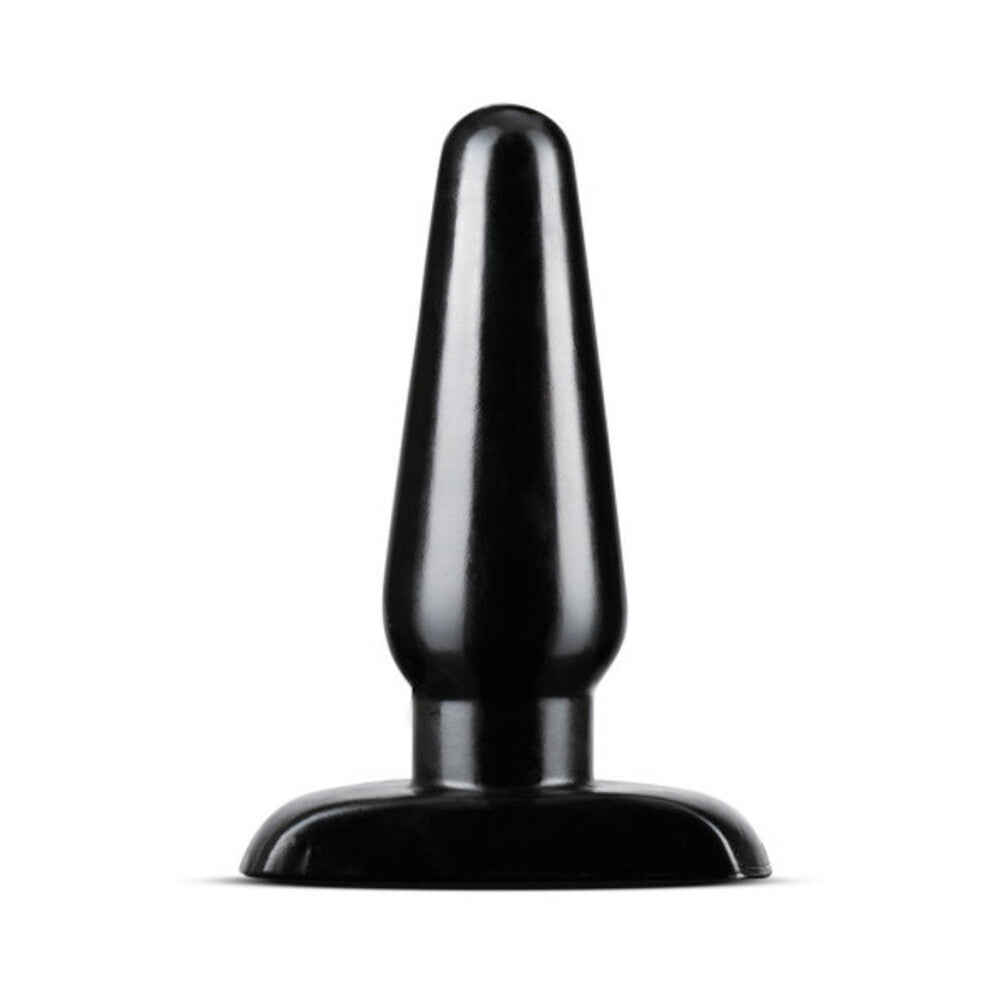 Blush Anal Adventures Basic Anal Plug Medium Black 0126