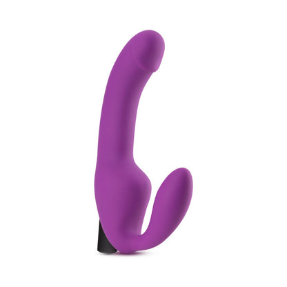 Blush Temptasia Cyrus Strapless Silicone Dildo - Purple