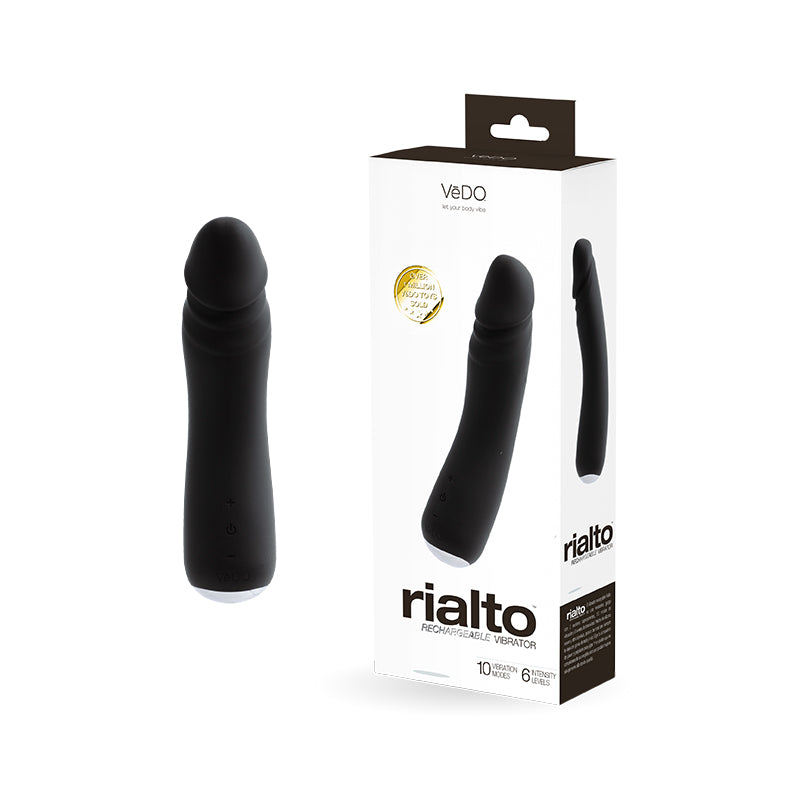 Vedo Rialto Rechargeable Vibe Black Pearl