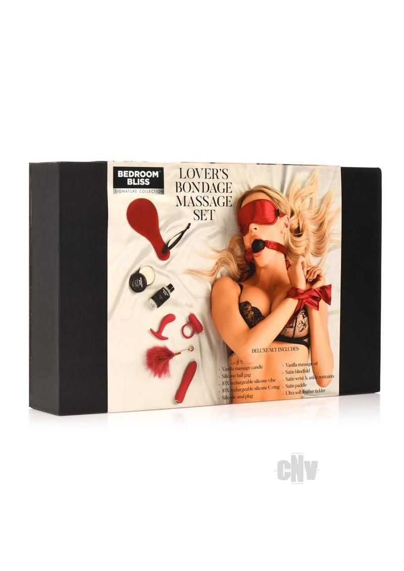 Bedroom Bliss Lovers Bondage Massage Set