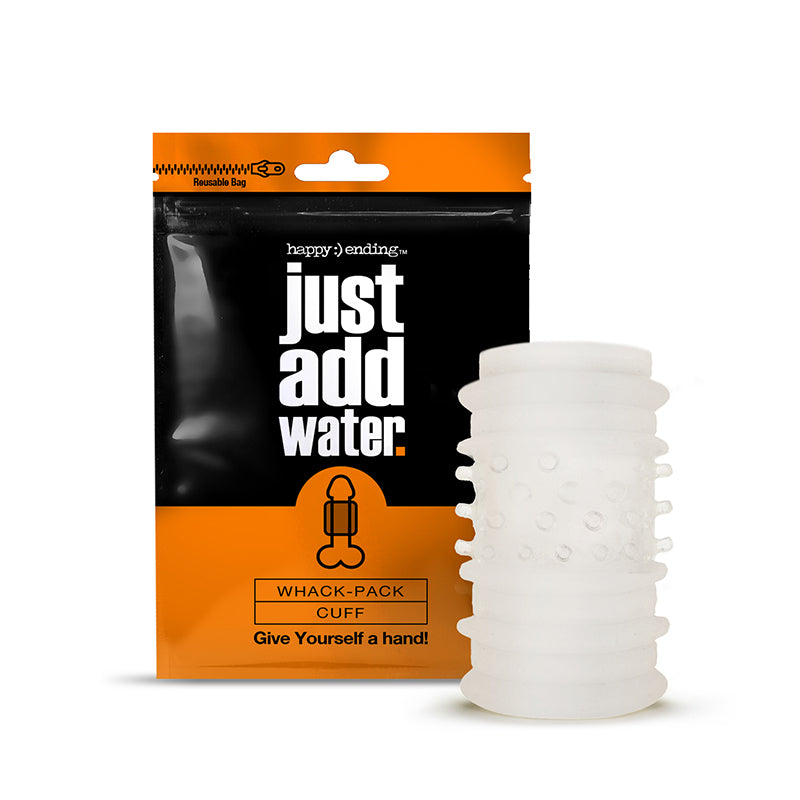 Happy Ending Just Add Water Self-lubricating Whack Pack - Cuff