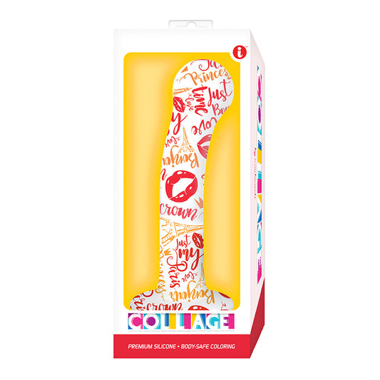 Collage I Remember Paris G-spot Silicone Dildo