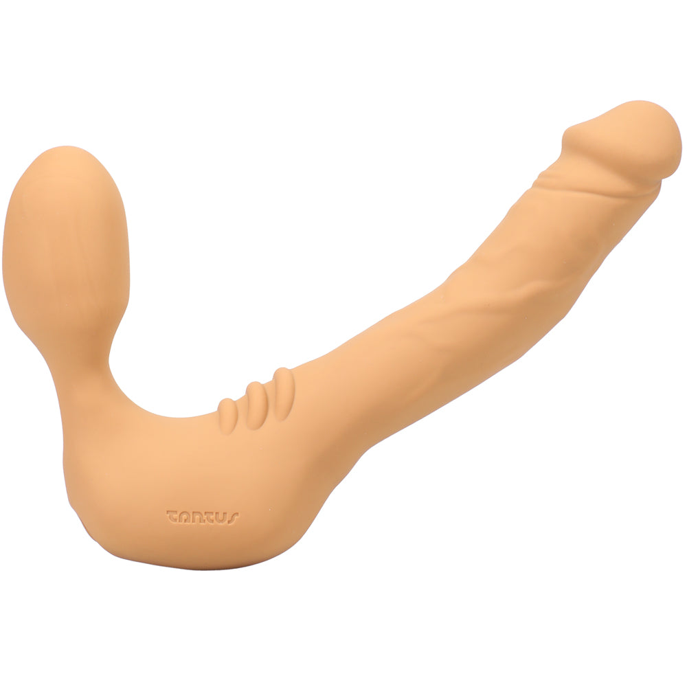 Tantus Real Strapless Slim Strap-on Honey