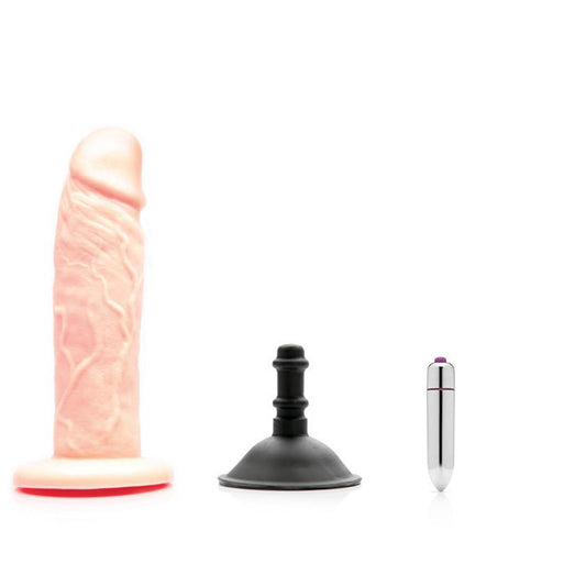 Tantus Sam Vibrating O2 Kit - Cream