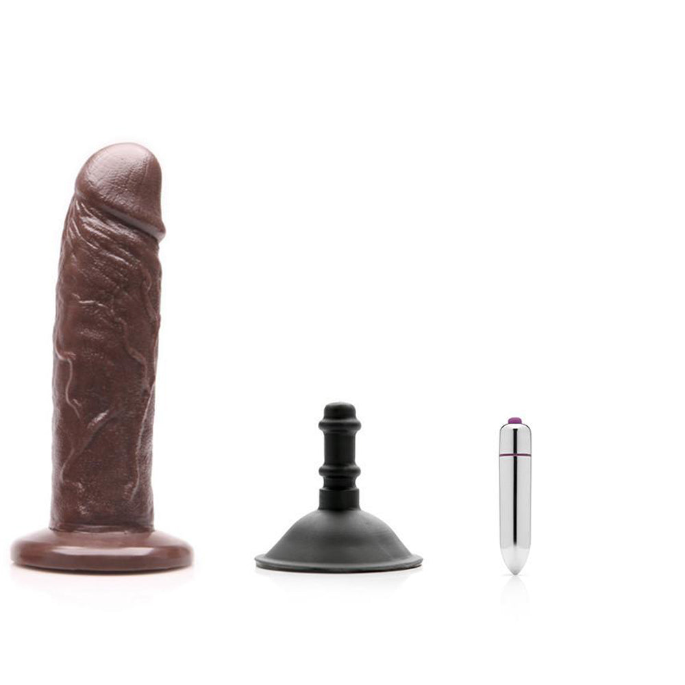 Tantus Sam Vibrating O2 Kit - Mocha