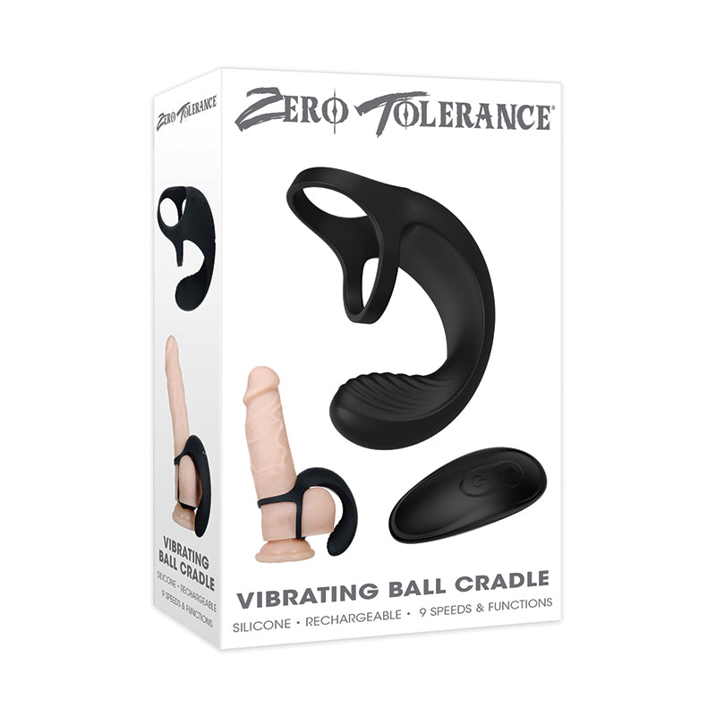 Zt Vibrating Ball Cradle Black