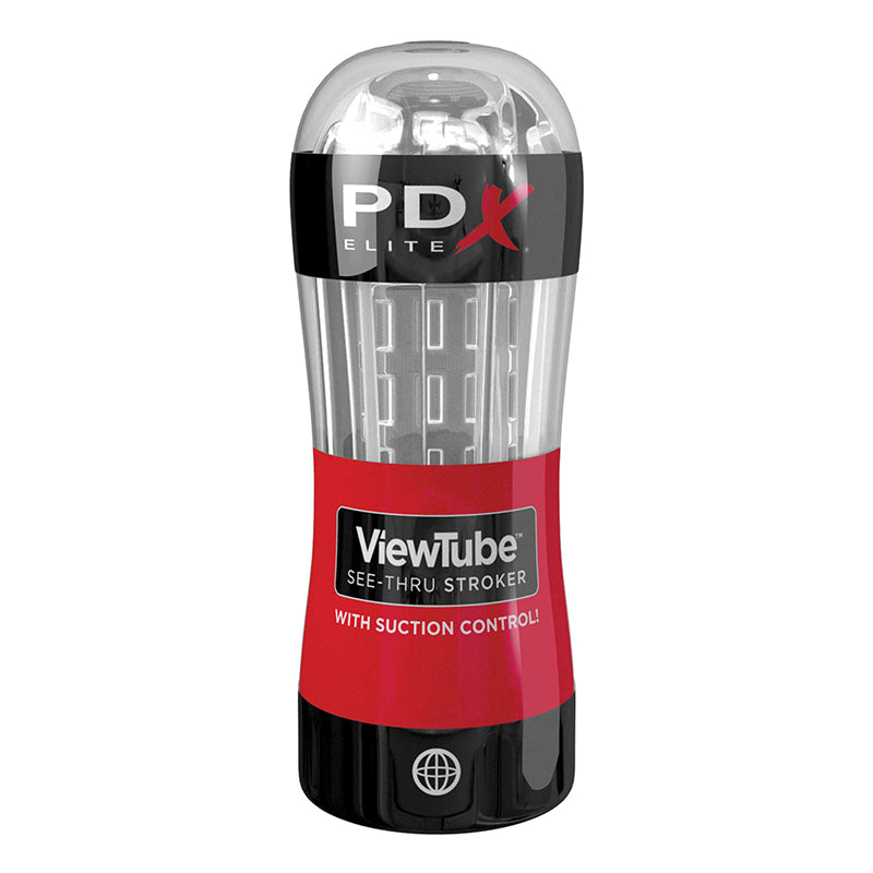 Pdx Elite Viewtube Stroker - Clear