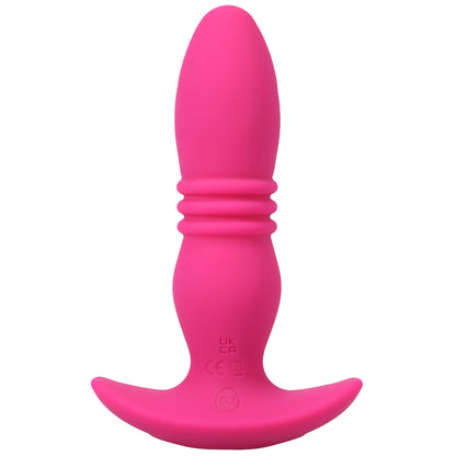 A Play Rise Rechargeable Silicone Anal Plug w/Remote - Pink