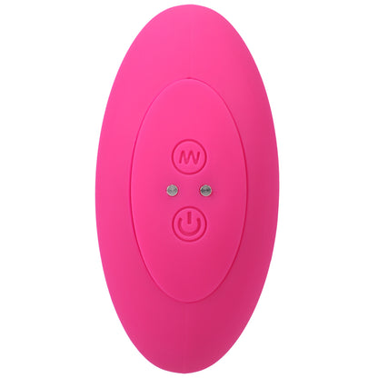 A Play Rise Rechargeable Silicone Anal Plug w/Remote - Pink