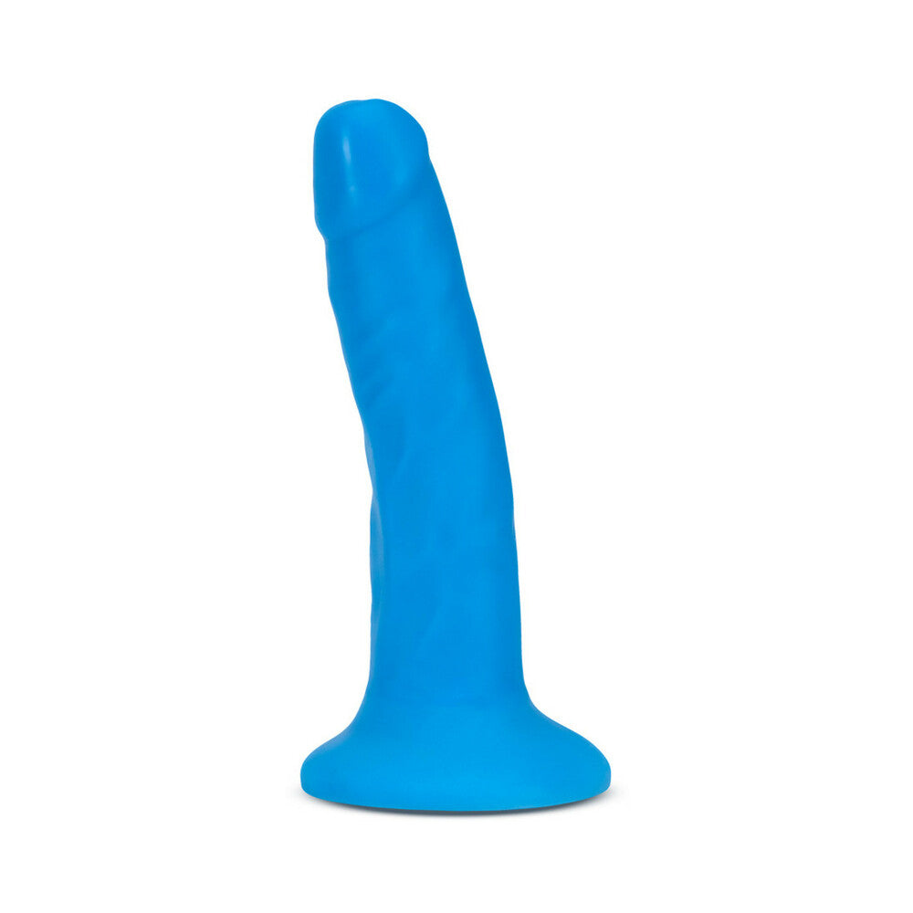 Neo Elite - 6-inch Silicone Dual-density Cock - Neon Pink