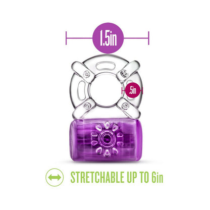 Play With Me - One Night Stand Vibrating C-ring - Purple