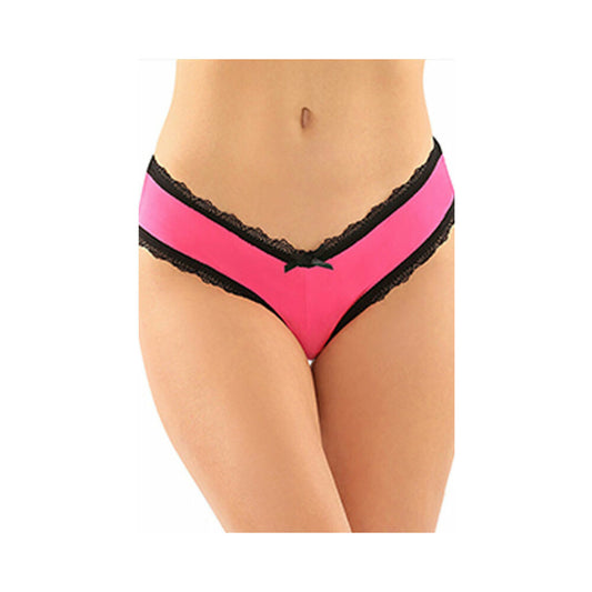 Dahlia Cheeky Hipster Panty S/M Pink