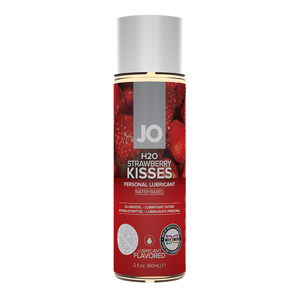 Jo H2o Strawberry Lubricant 2 Oz.