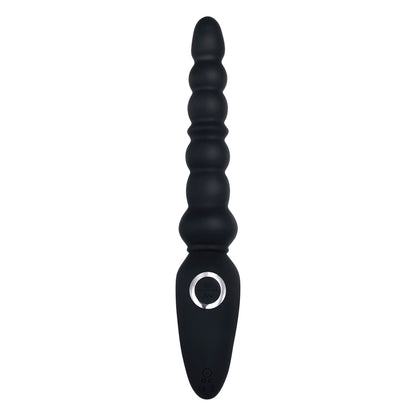 Evolved Magic Stick Beaded Vibrator - Black