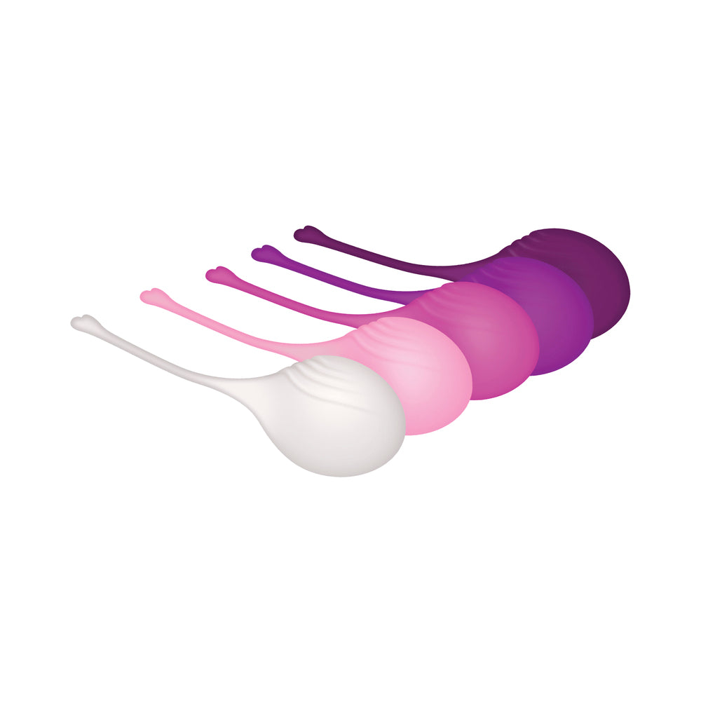 Evolved Tight & Delight 5 pc Weighted Kegel Ball Set - Assorted Colors