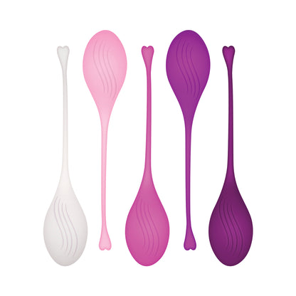 Evolved Tight & Delight 5 pc Weighted Kegel Ball Set - Assorted Colors
