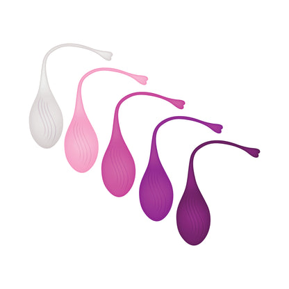 Evolved Tight & Delight 5 pc Weighted Kegel Ball Set - Assorted Colors