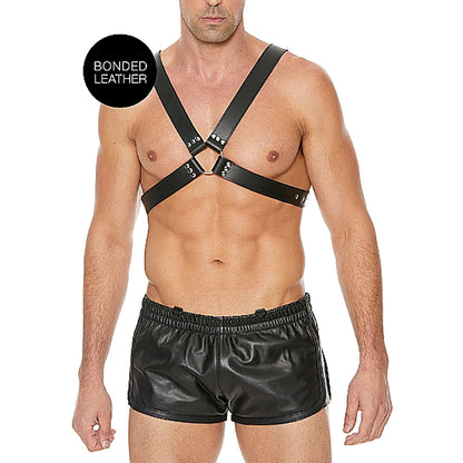 Ouch Harness Men Buckle Plain Os