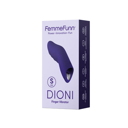 Femme Funn Dioni Wearable Finger Vibe - Large Dark Purple
