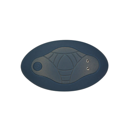 Lux Active Throb 4.5 In. Anal Pulsating Silicone Massager Black
