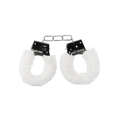 Ouch Beginner's Handcuffs Furry White