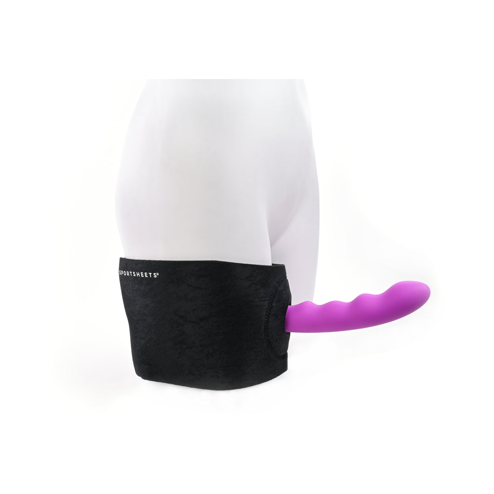 Ss Ultra Thigh Strap-on Harness Black