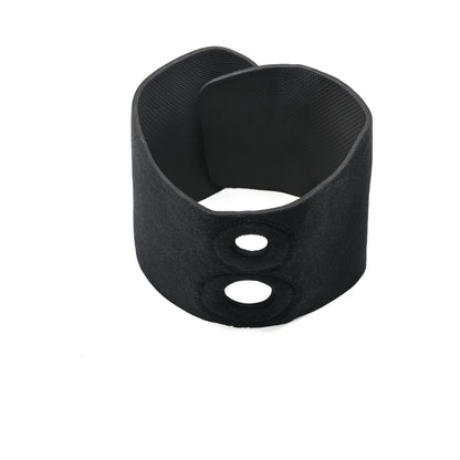 Ss Dual Penetration Thigh Strap-on Harness Black