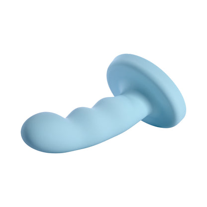 Merge Jaspar 6 In. Suction Cup G-spot Dildo Aqua