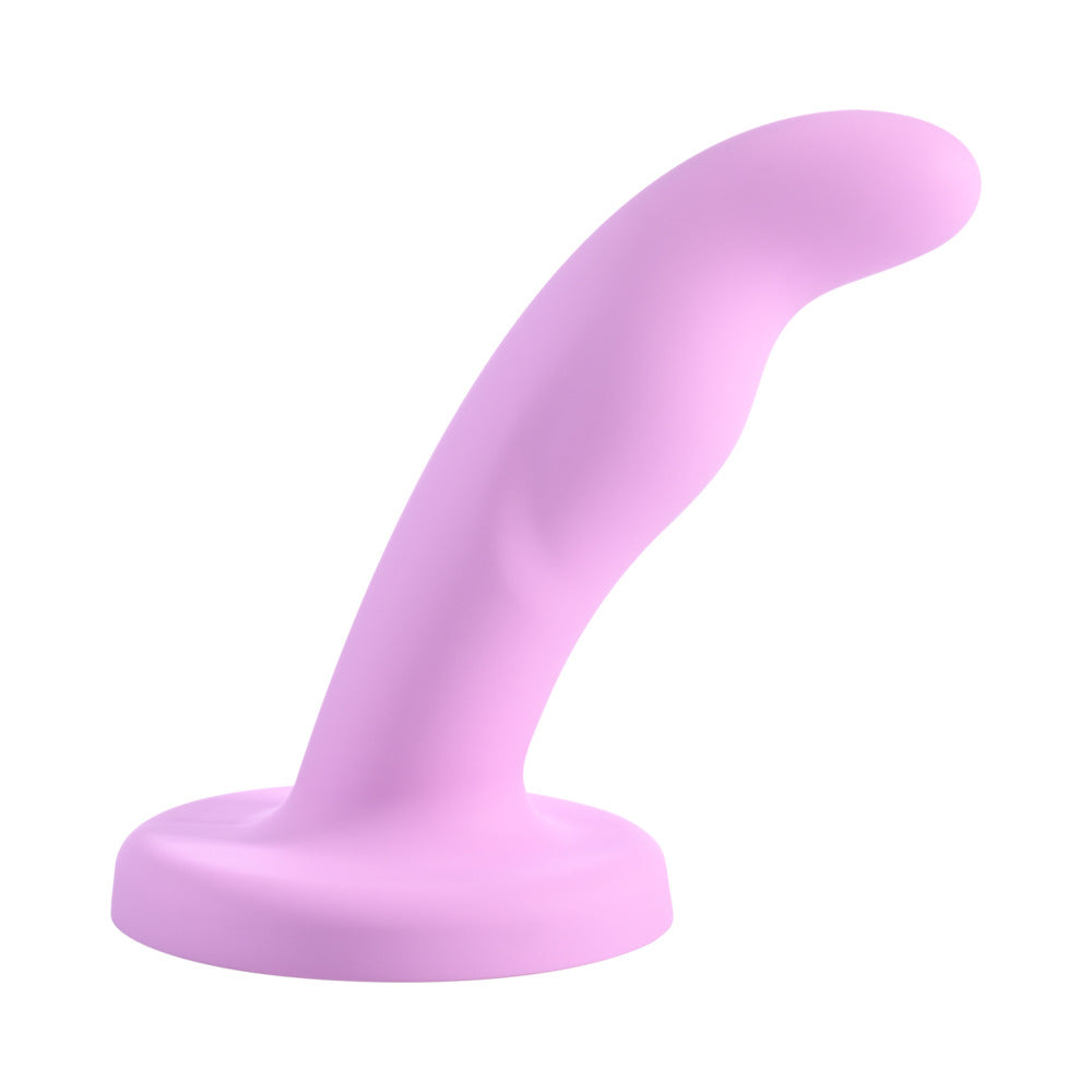 Merge Lazre 6 In. Suction Cup G-spot Dildo Pink