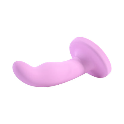 Merge Lazre 6 In. Suction Cup G-spot Dildo Pink