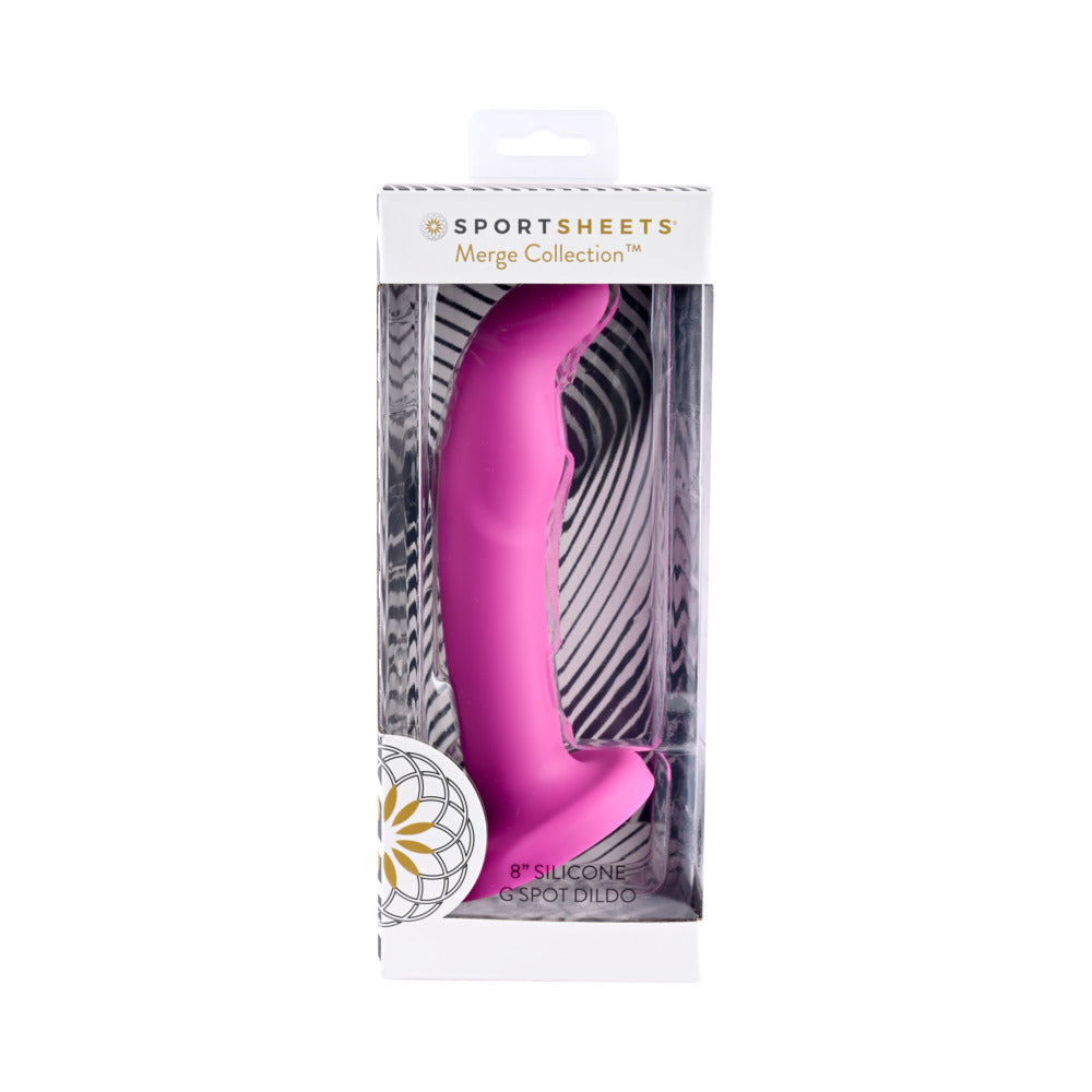 Sportsheets Merge Tana 8-inch Suction Cup Dildo Pink