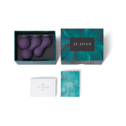 Je Joue Ami Silicone Kegel Set Of 3 Purple