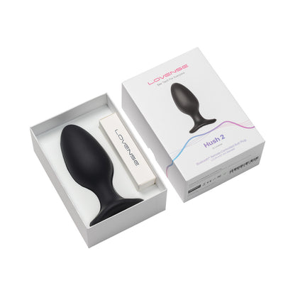 Lovense Hush 2 App-compatible Butt Plug 2.25 In.