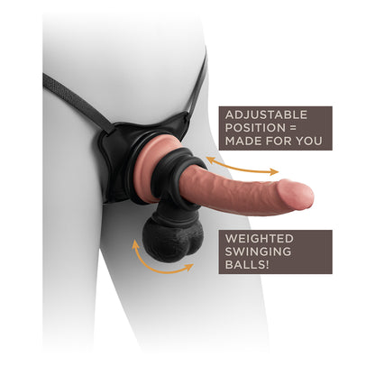 King Cock Elite Deluxe Silicone Body Dock Kit