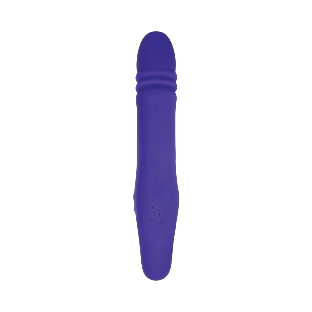 Adam & Eve Eve's Ultimate Thrusting Strapless Strap On - Purple