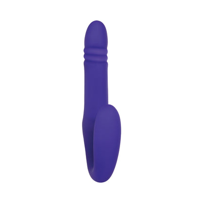 Adam & Eve Eve's Ultimate Thrusting Strapless Strap On - Purple